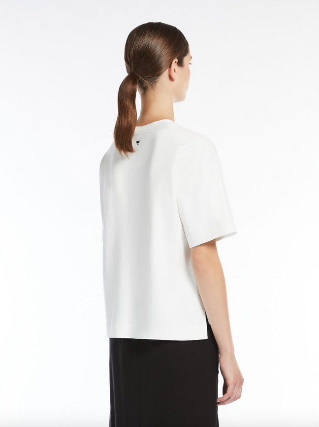 T-Skjorte - Multid Boxy Cotton T-Shirt White