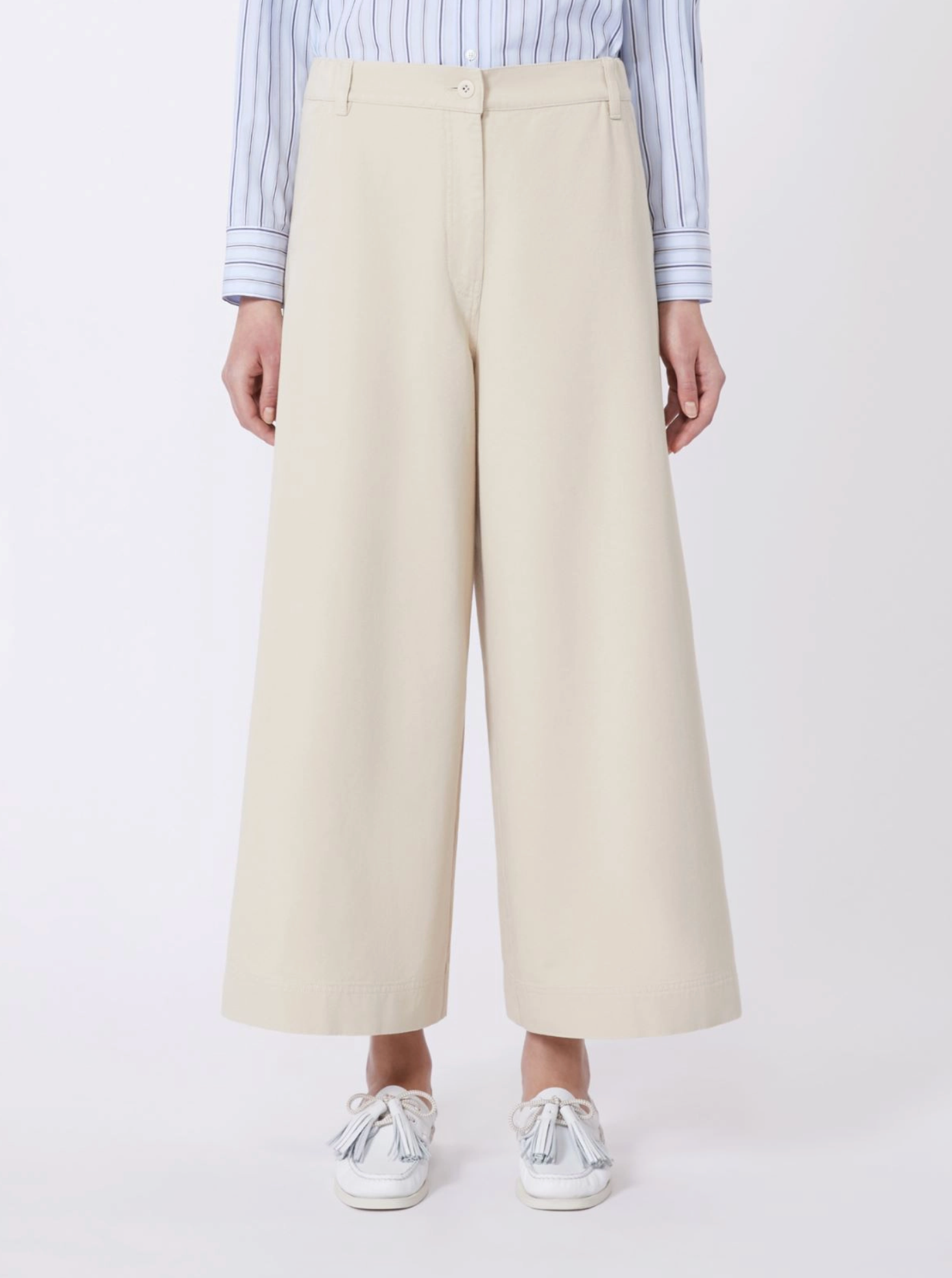 Bukse - Dariete Cotton Drill Trousers Sand
