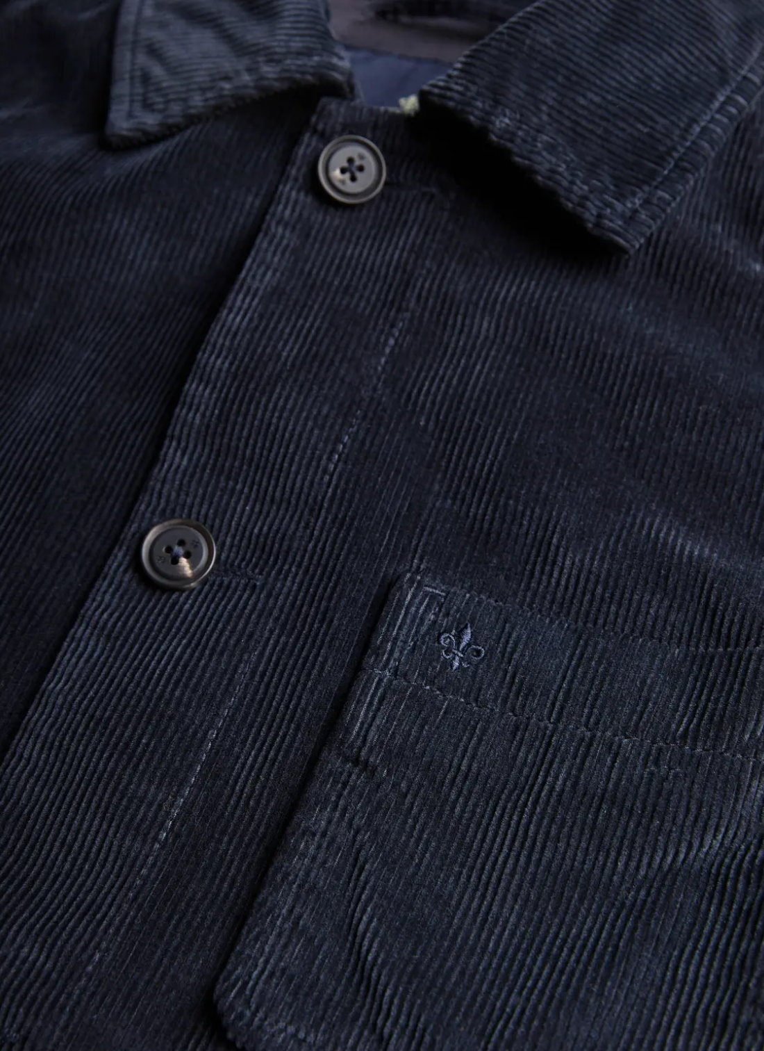 Jakke - Fenix Cord Shirt Jacket Blue