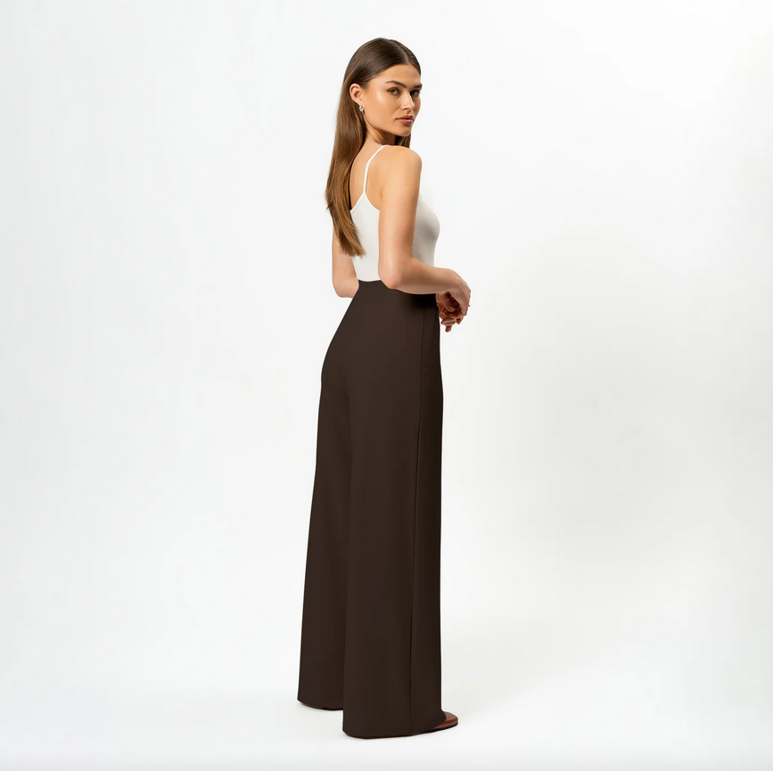 Bukse - Asana Wide Pant Brown