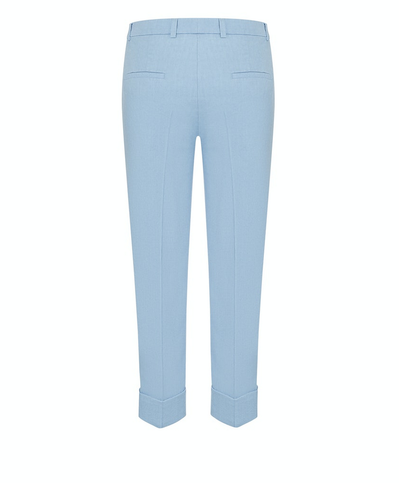 Bukse - Krystal Linen Pants Ocean Ash