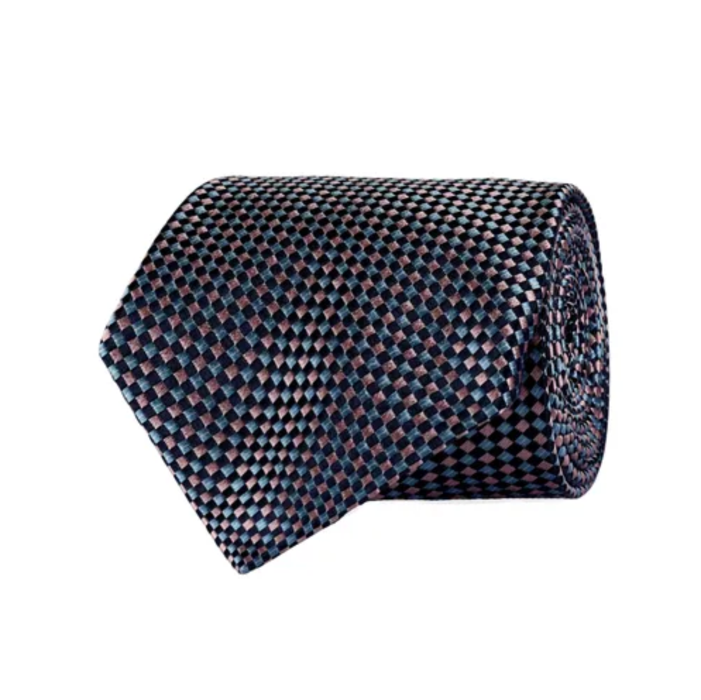 Slips - Classic Tie Pink Pattern