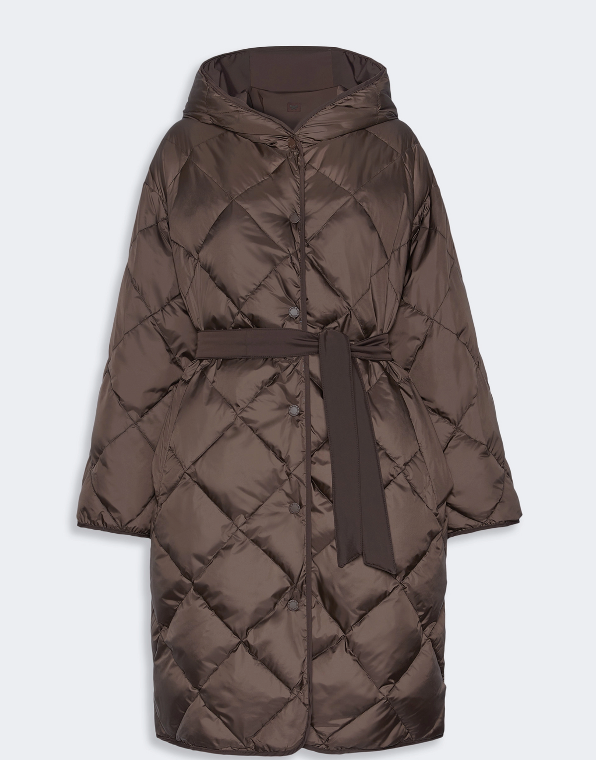 Jakke - Reversible Down Jacket In Technical Twill Brown