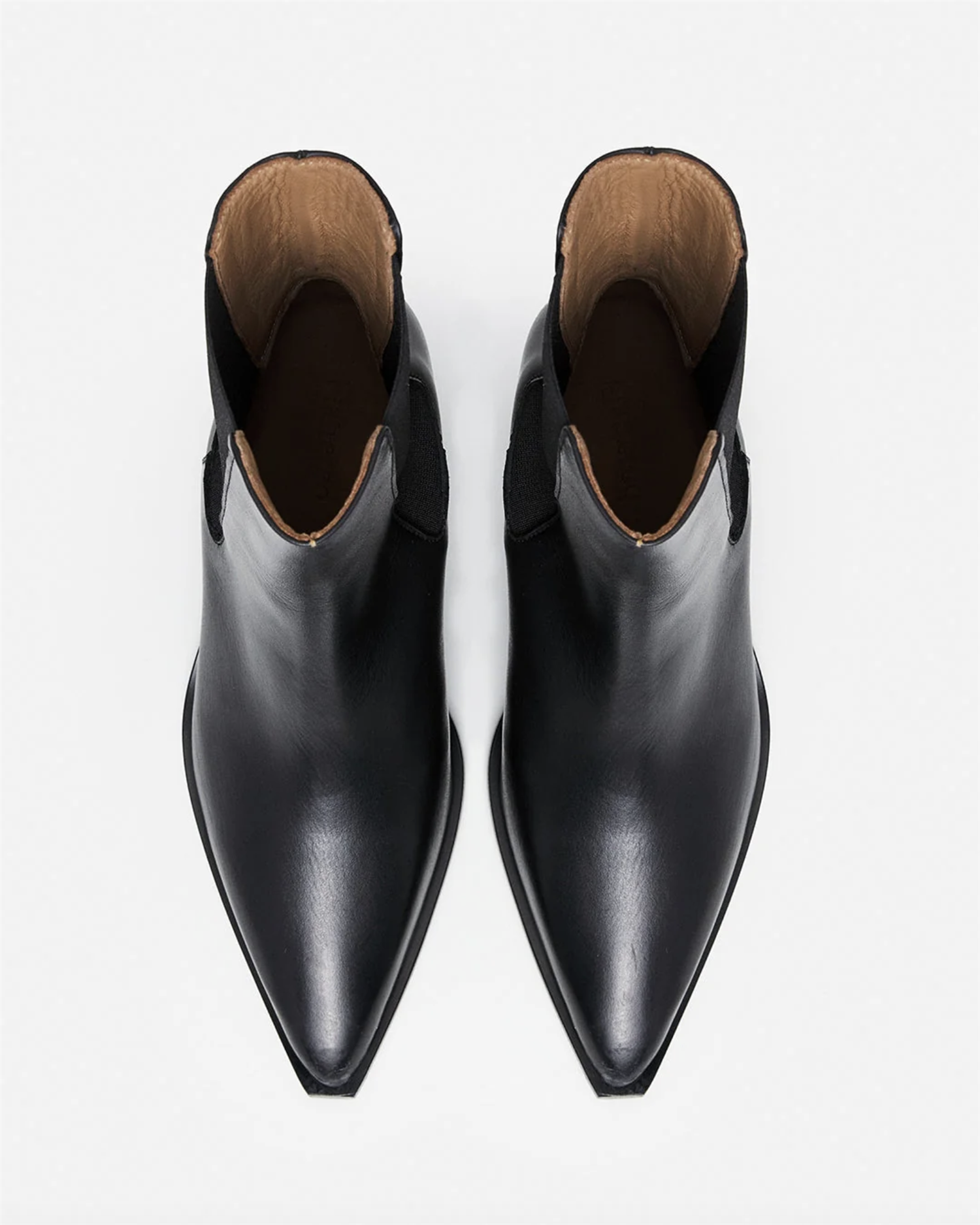 Skoletter - Sandra Leather Black Boot