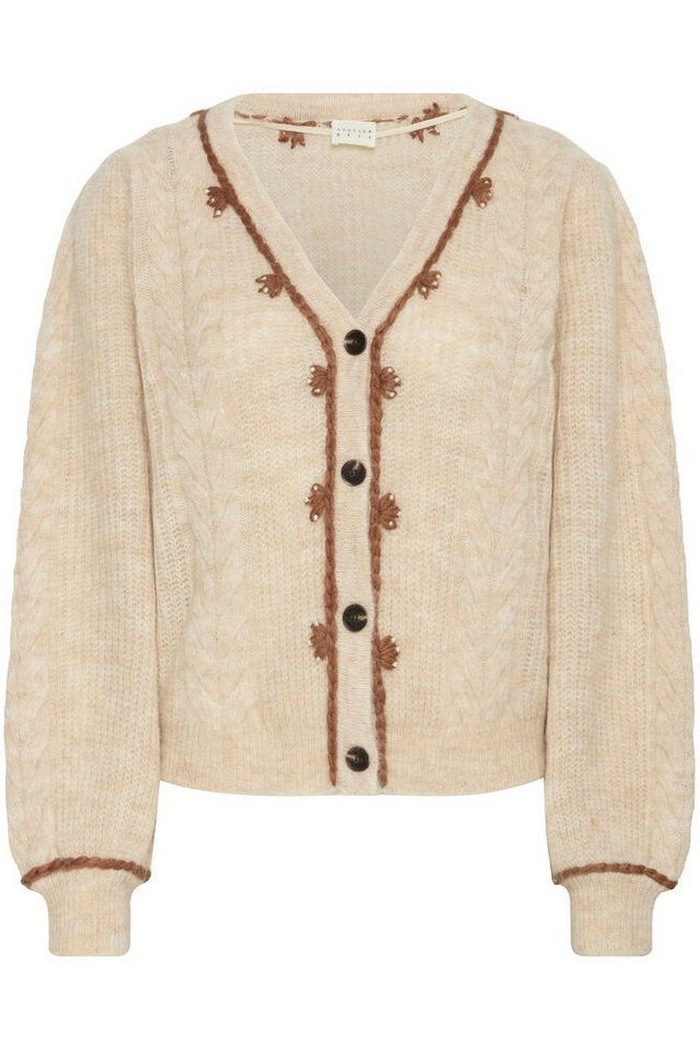 Cardigan - Irmemoir Cardigan Smoke Gray Melange