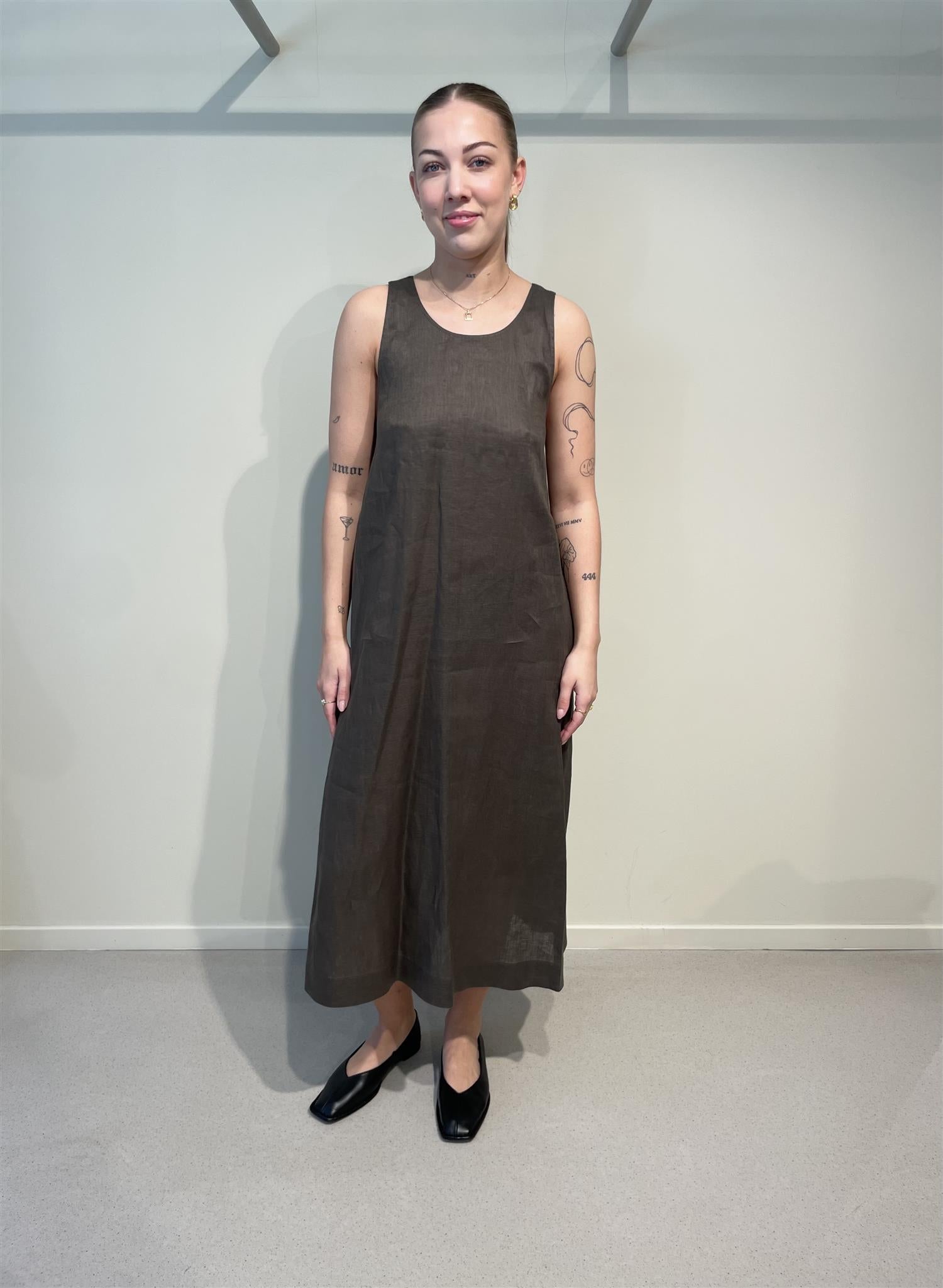 Kjole - Douglas Dress Dark Green