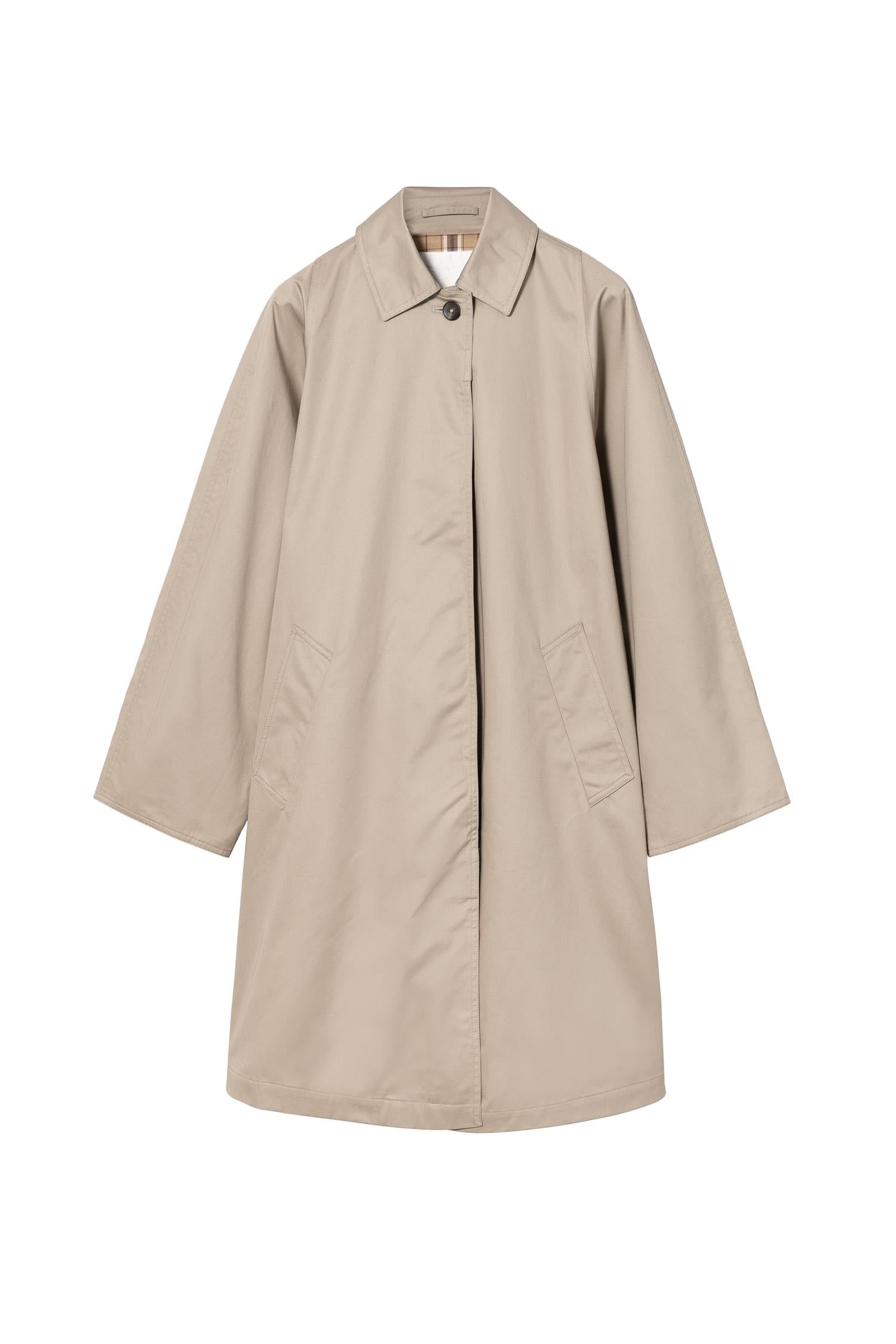Jakke - Anchorage Trench Coat Khaki