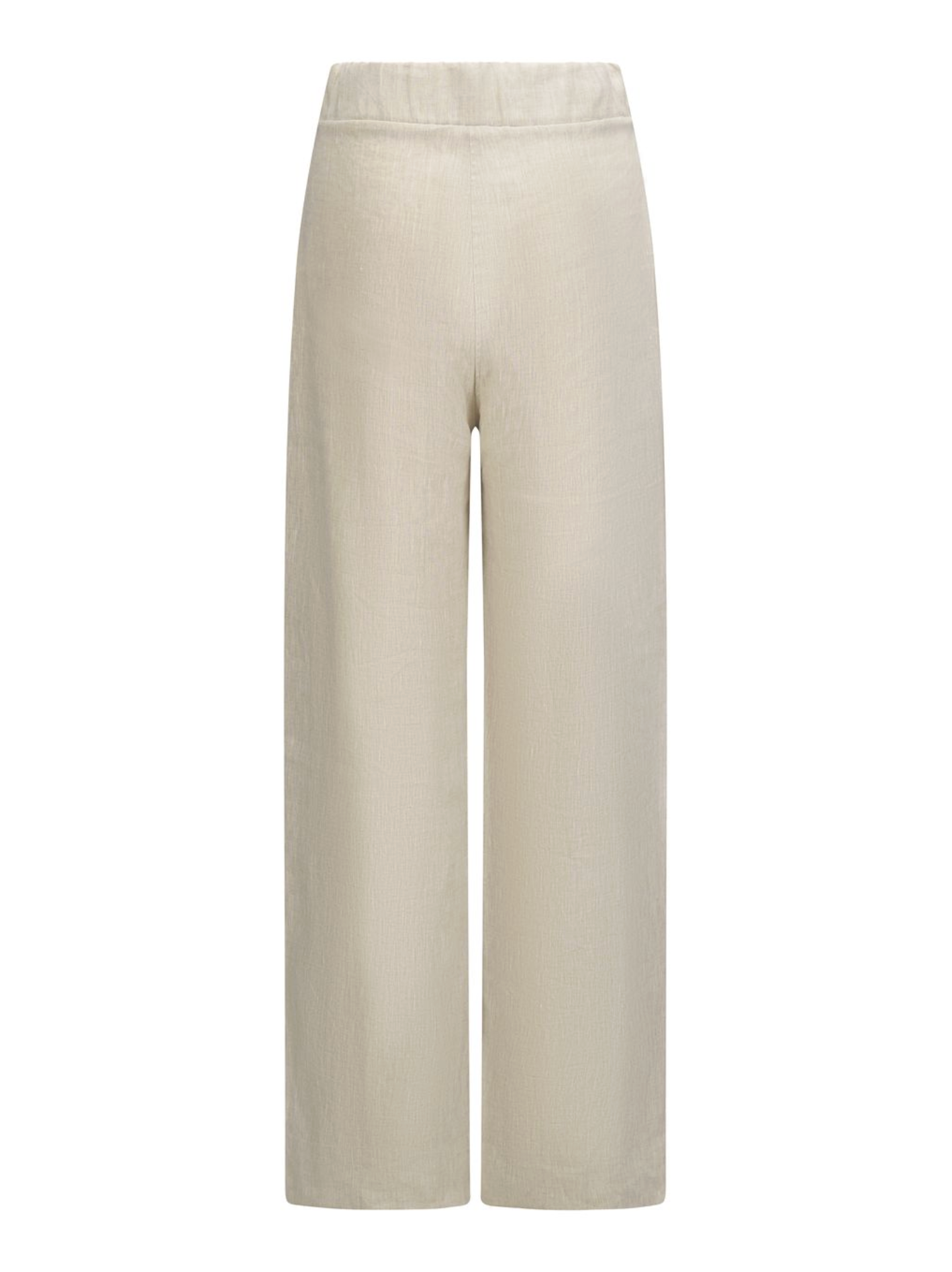 Bukse - Molly Linen Pants Beige Melange