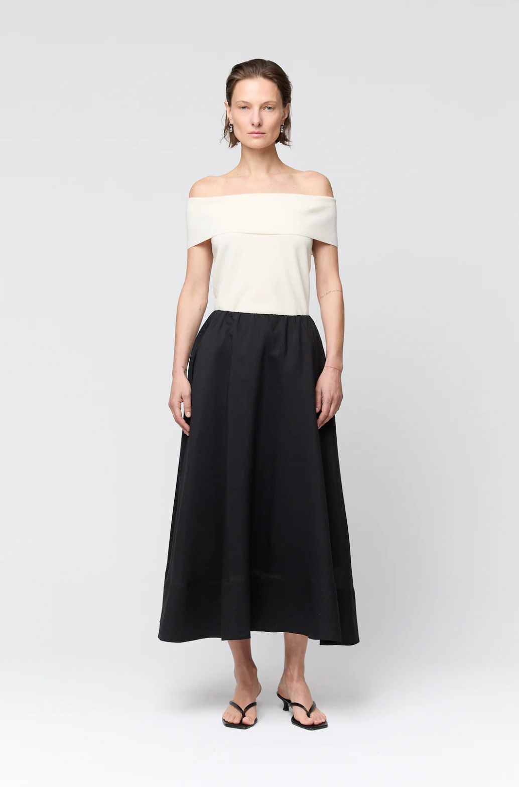 Skjørt - Vivienne Organza Skirt Jet Black