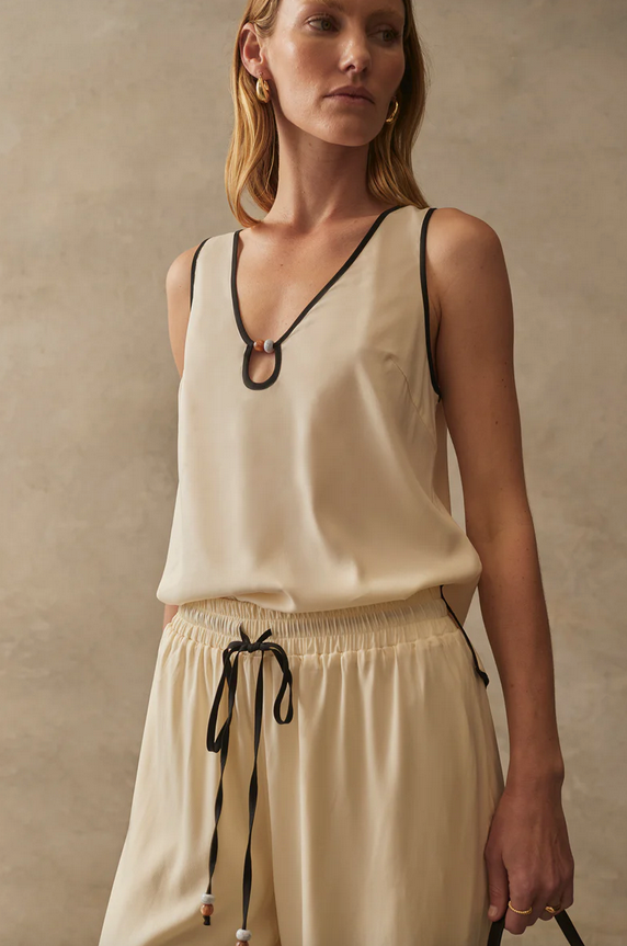 Topp - The Cleonie Top Pearl