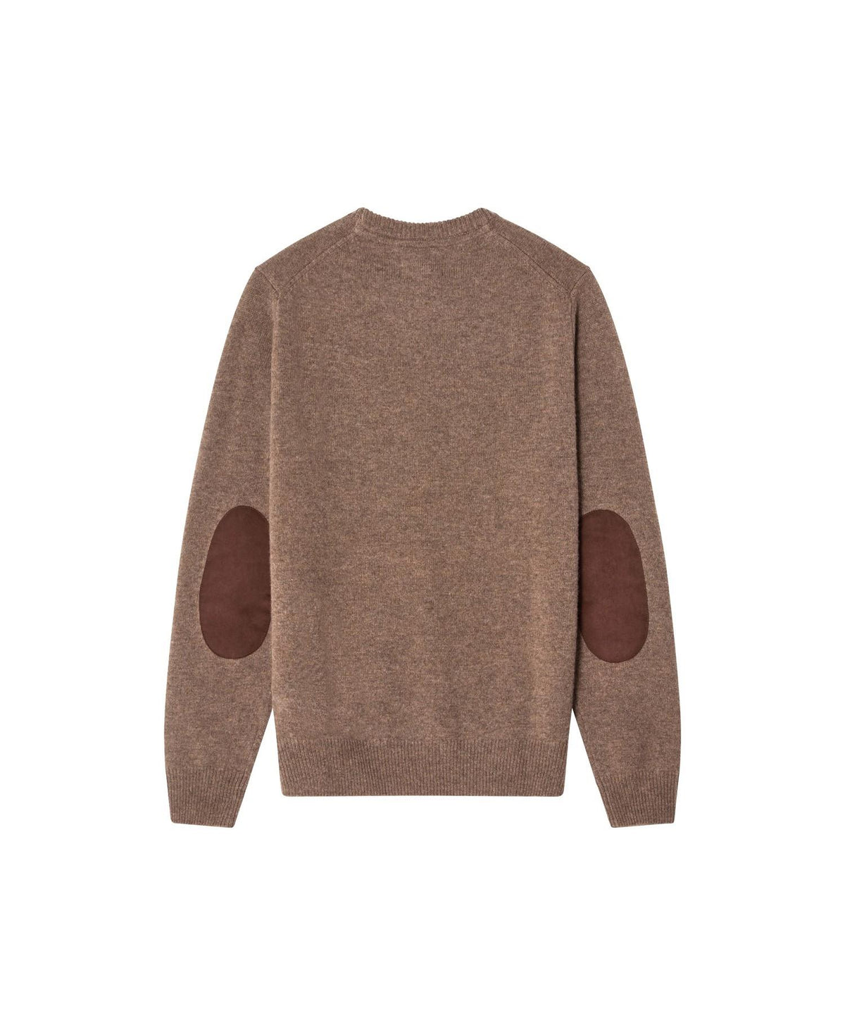 Genser - Essential Patch Crew Neck Sweater Washed Stoned