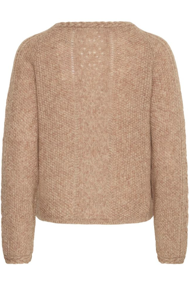 Genser - Irmelia Sweater Cacao Nibs Melange
