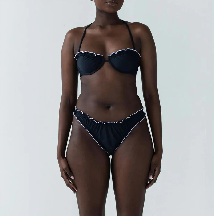 Bikinitruse - Sea Bikini Bottom Navy