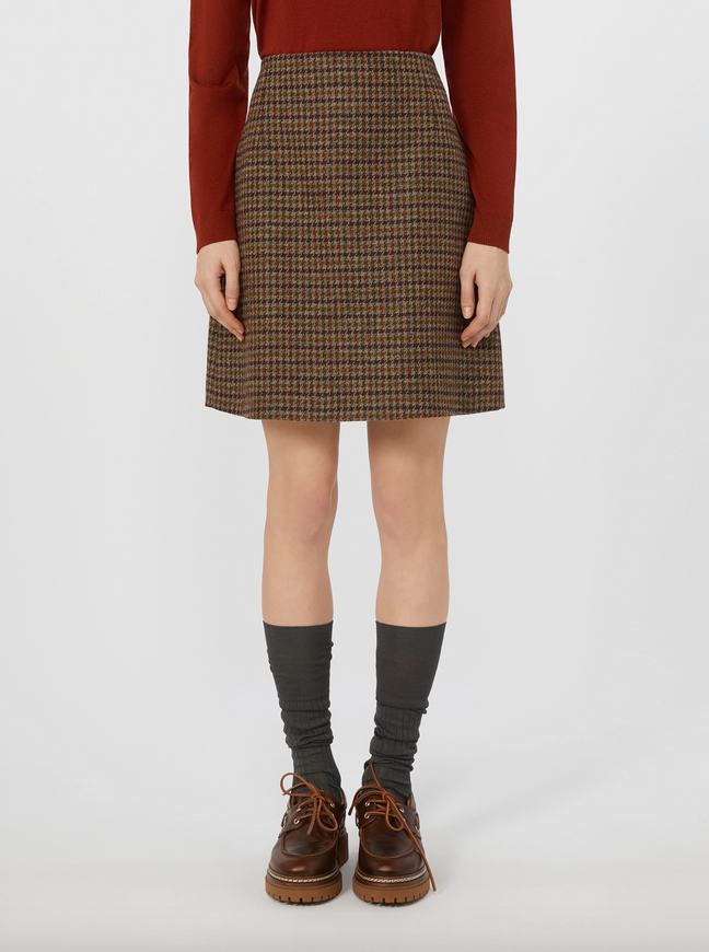 Skjørt - Vata Skirt Wine Colored