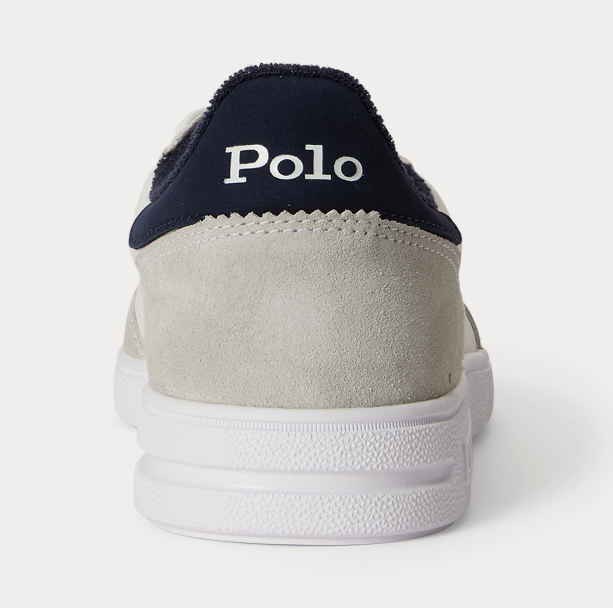 Sko - Bedford Leather Suede Sneaker Deckwash White / Navy