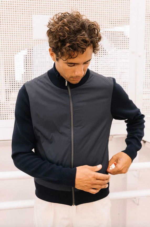 Jakke - Leeway Jacket Navy Blue