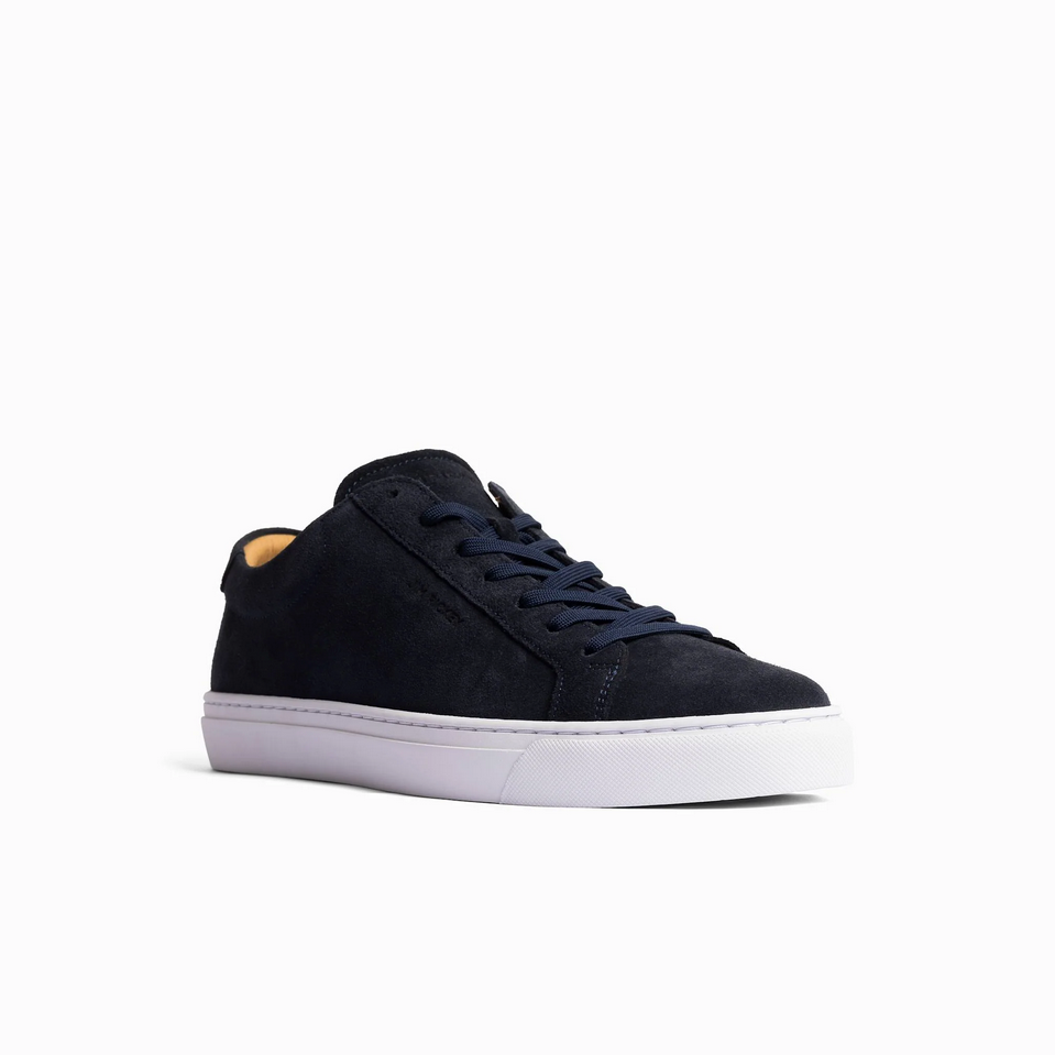 Sneakers - Spin Navy Suede Leather