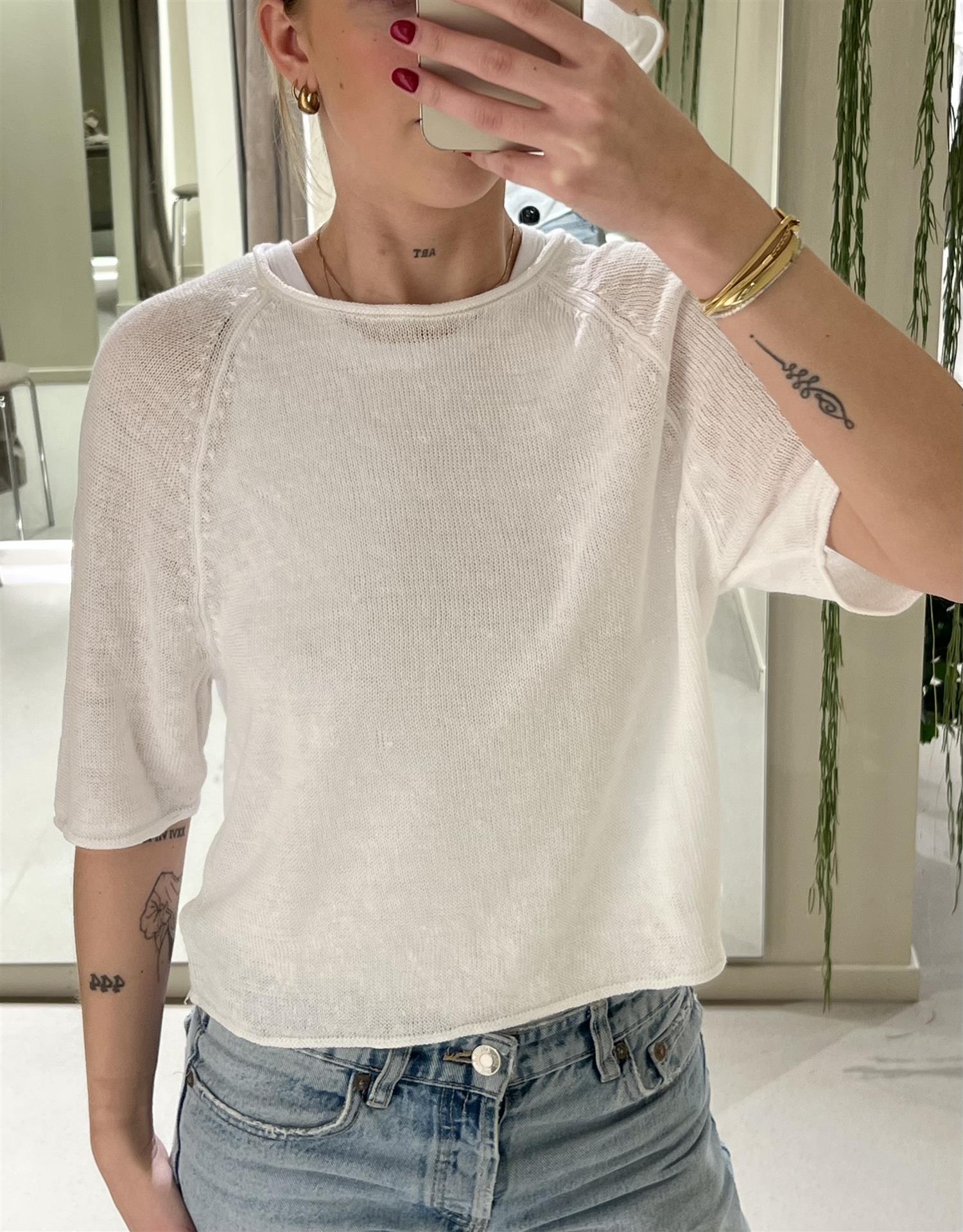 Genser - Pullover Optic White