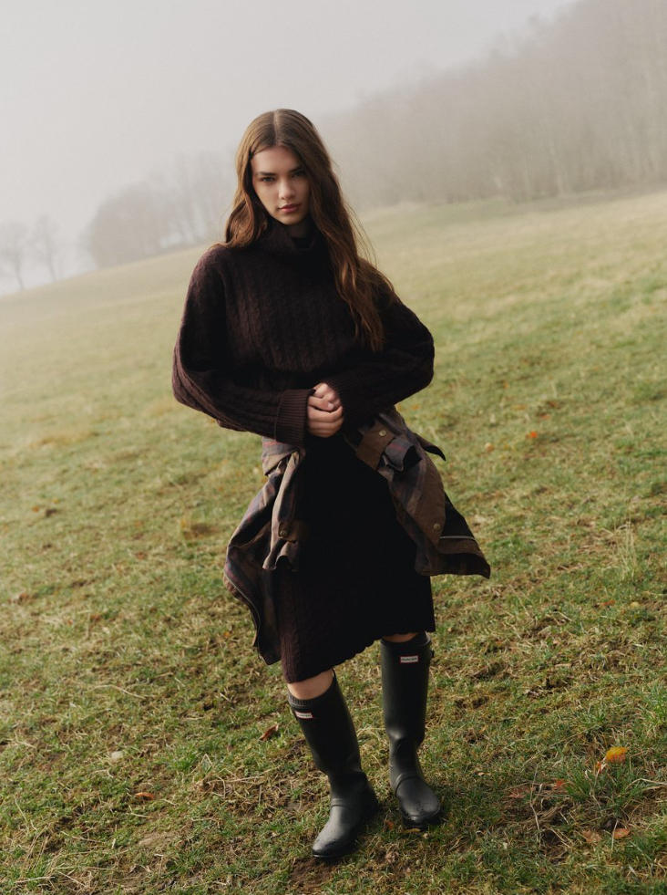 Skjørt - Valencia Merino Skirt Dark Brown