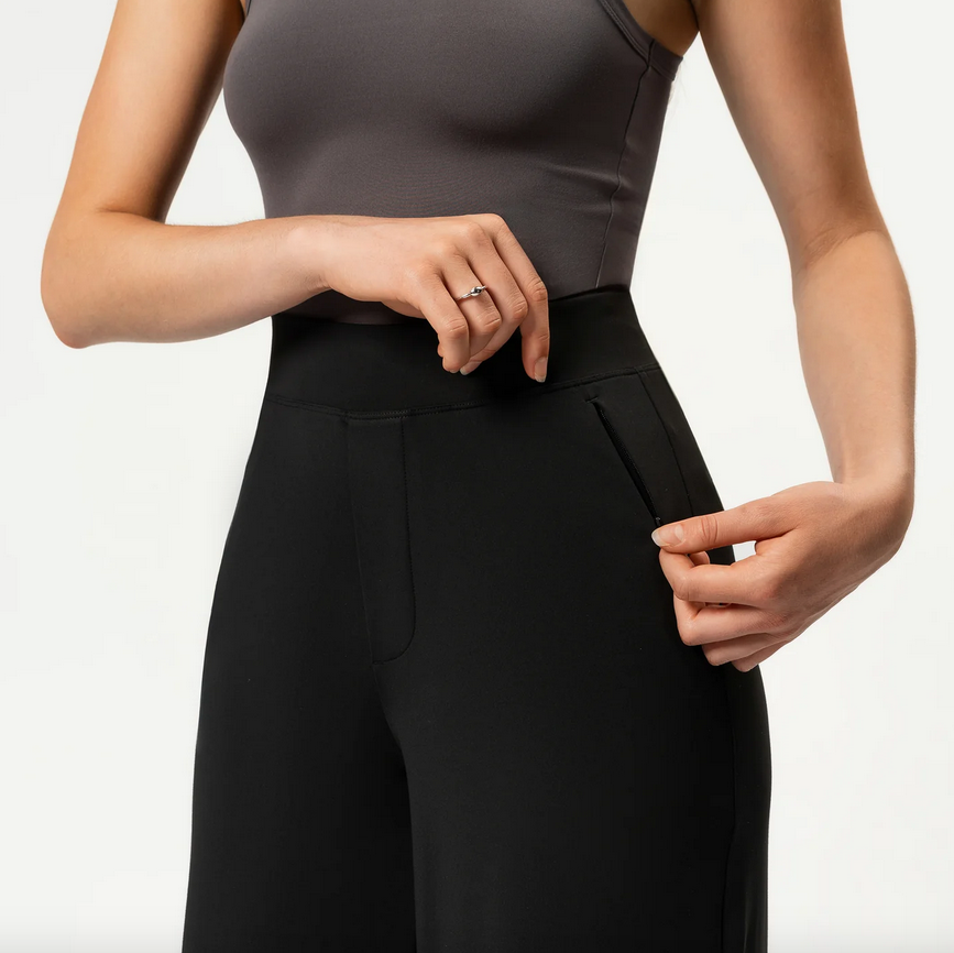 Bukse - Asana Wide Pant Black