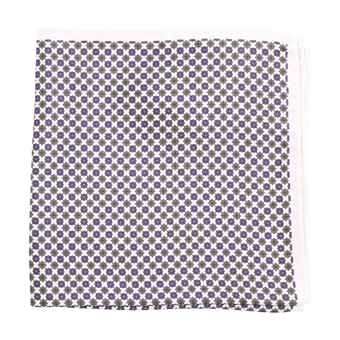 Tørkle - Flower Oxford Off White