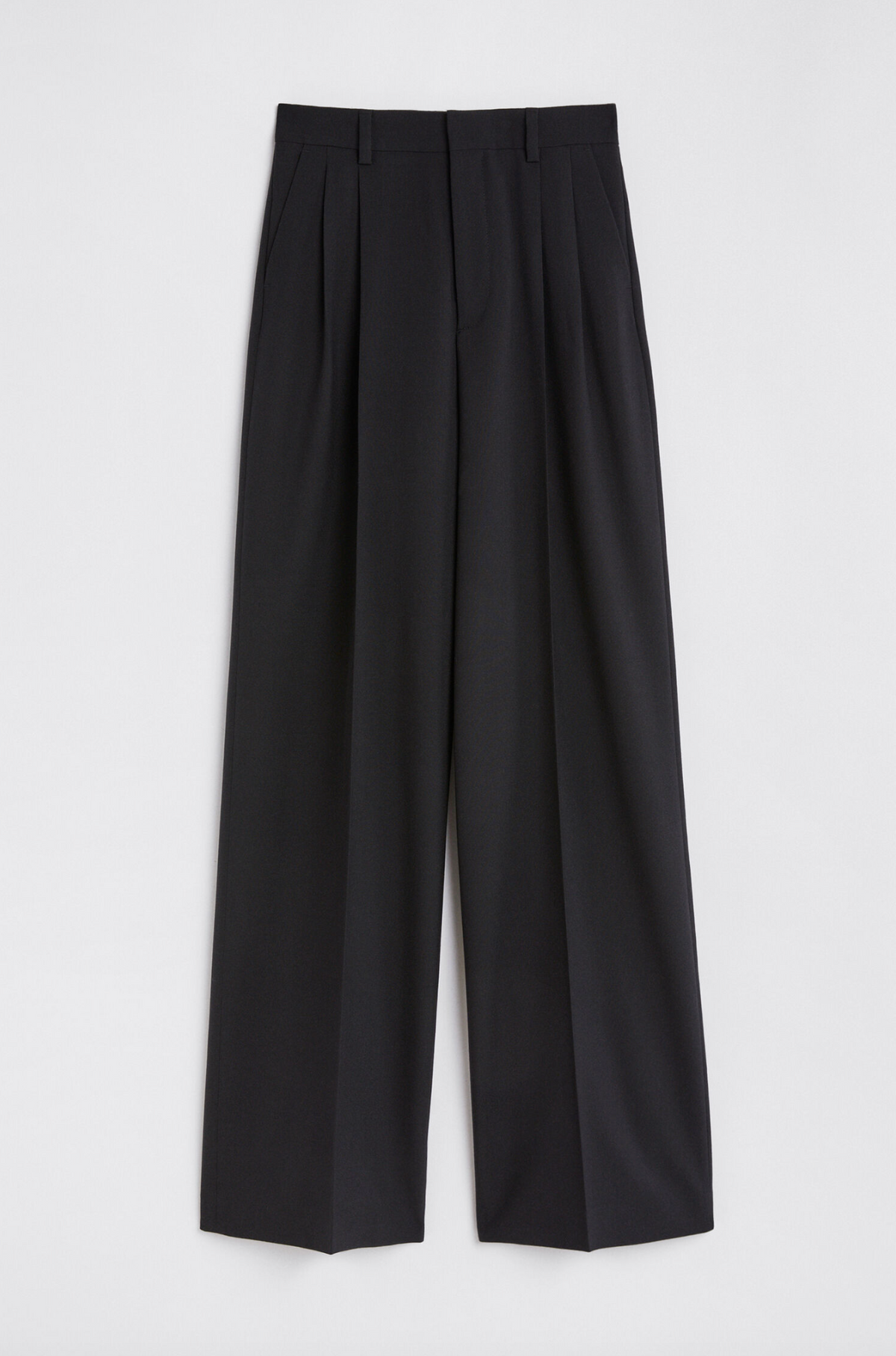 Bukse - Darcey Wool Trousers Black
