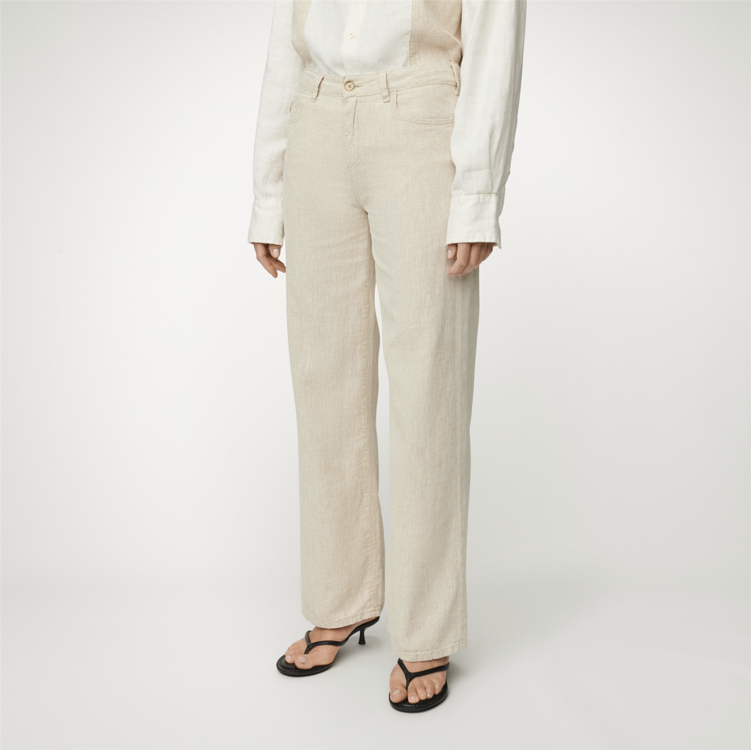 Linbukse - Culotte Lino Natural Rinse