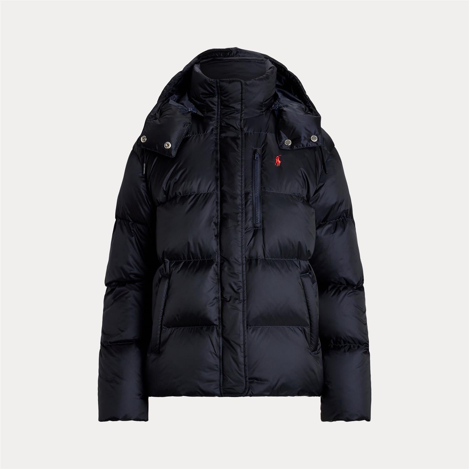 Ytterjakke - Water-Repellent Quilted Down Jacket RL Navy