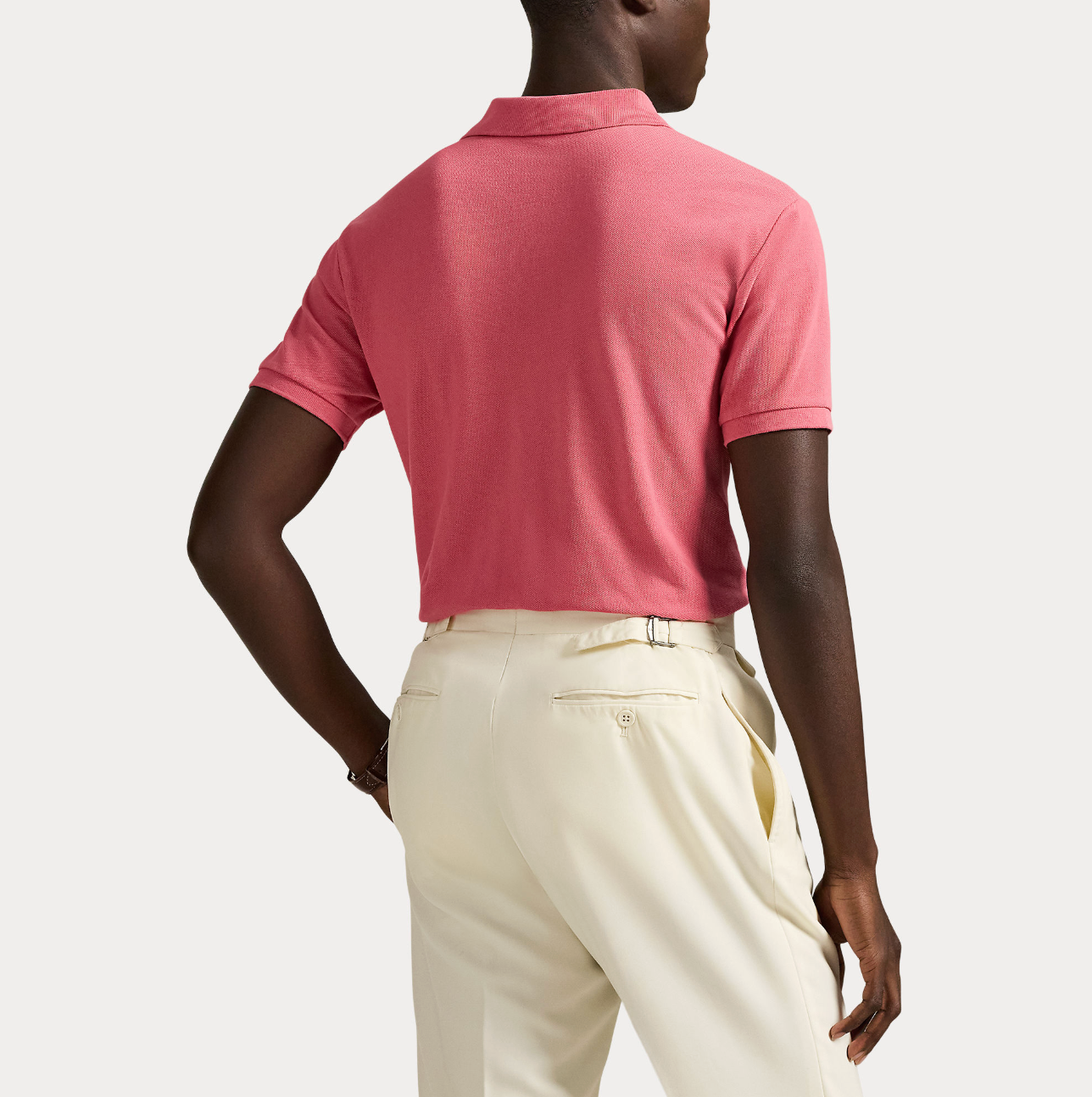 Pique - The Iconic Mesh Polo Shirt Red Sky