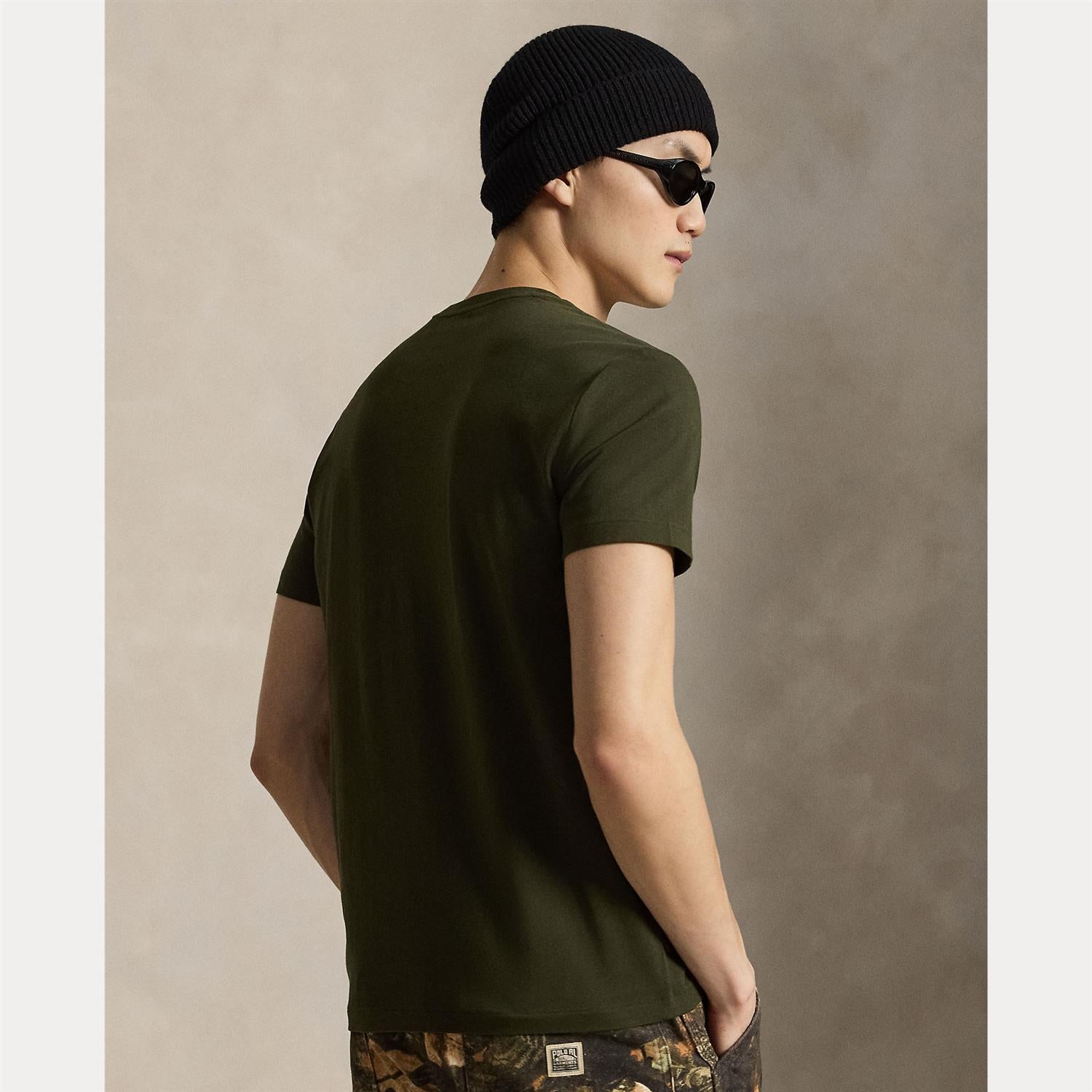 T-Skjorte - Custom Slim Fit Crewneck T-Shirt Newport Navy