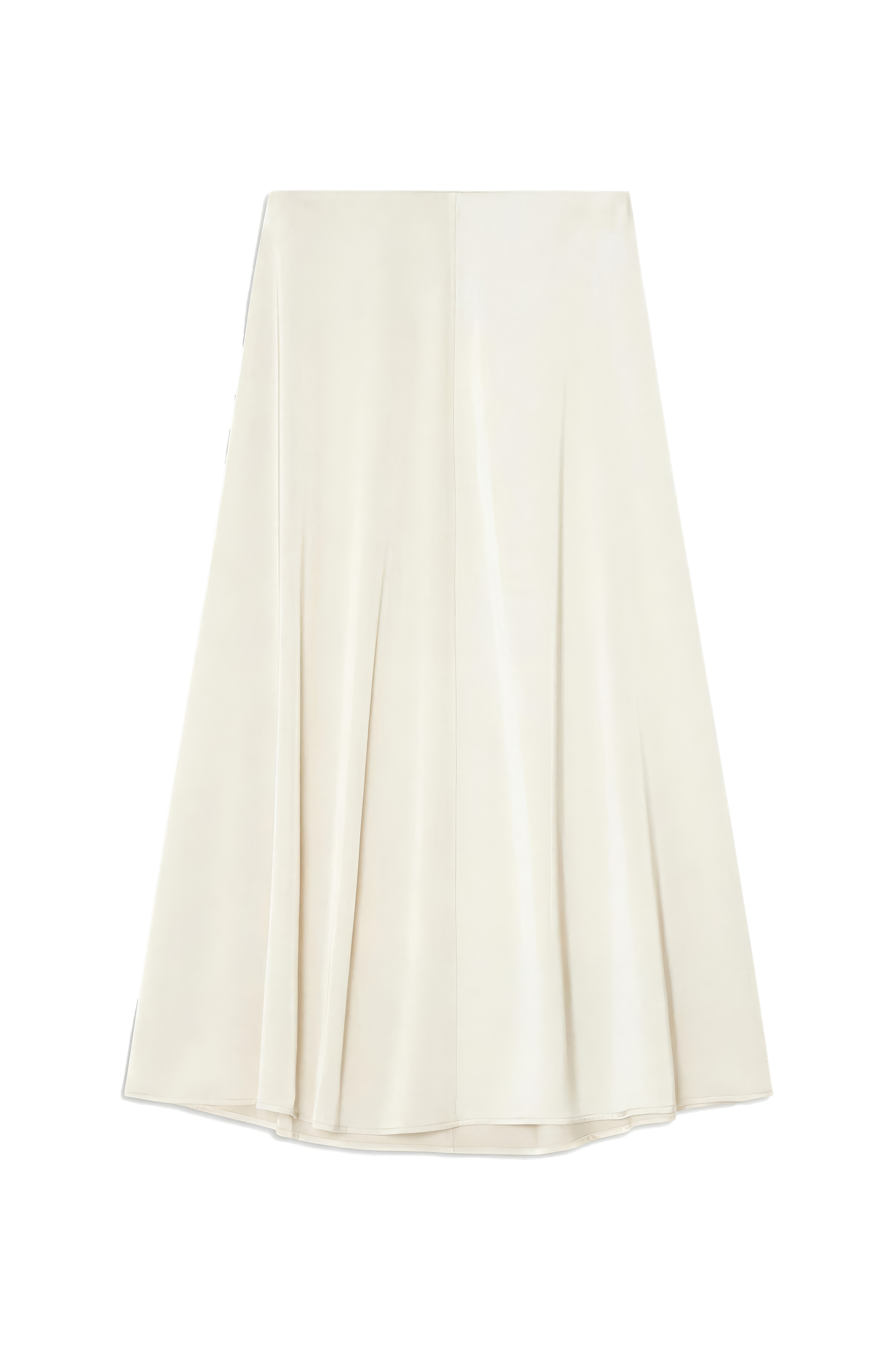 Skjørt - Rhonda Satin Skirt Creme