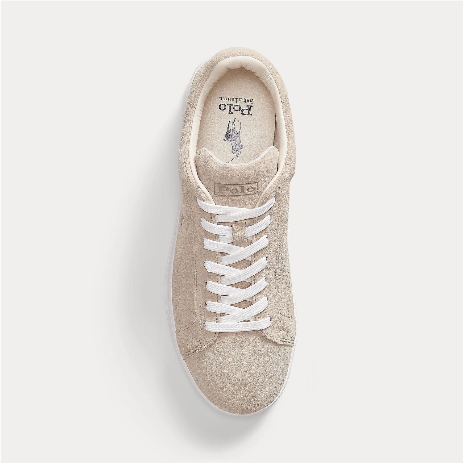 Sneakers - Heritage Court II Suede Sneakers Milkshake