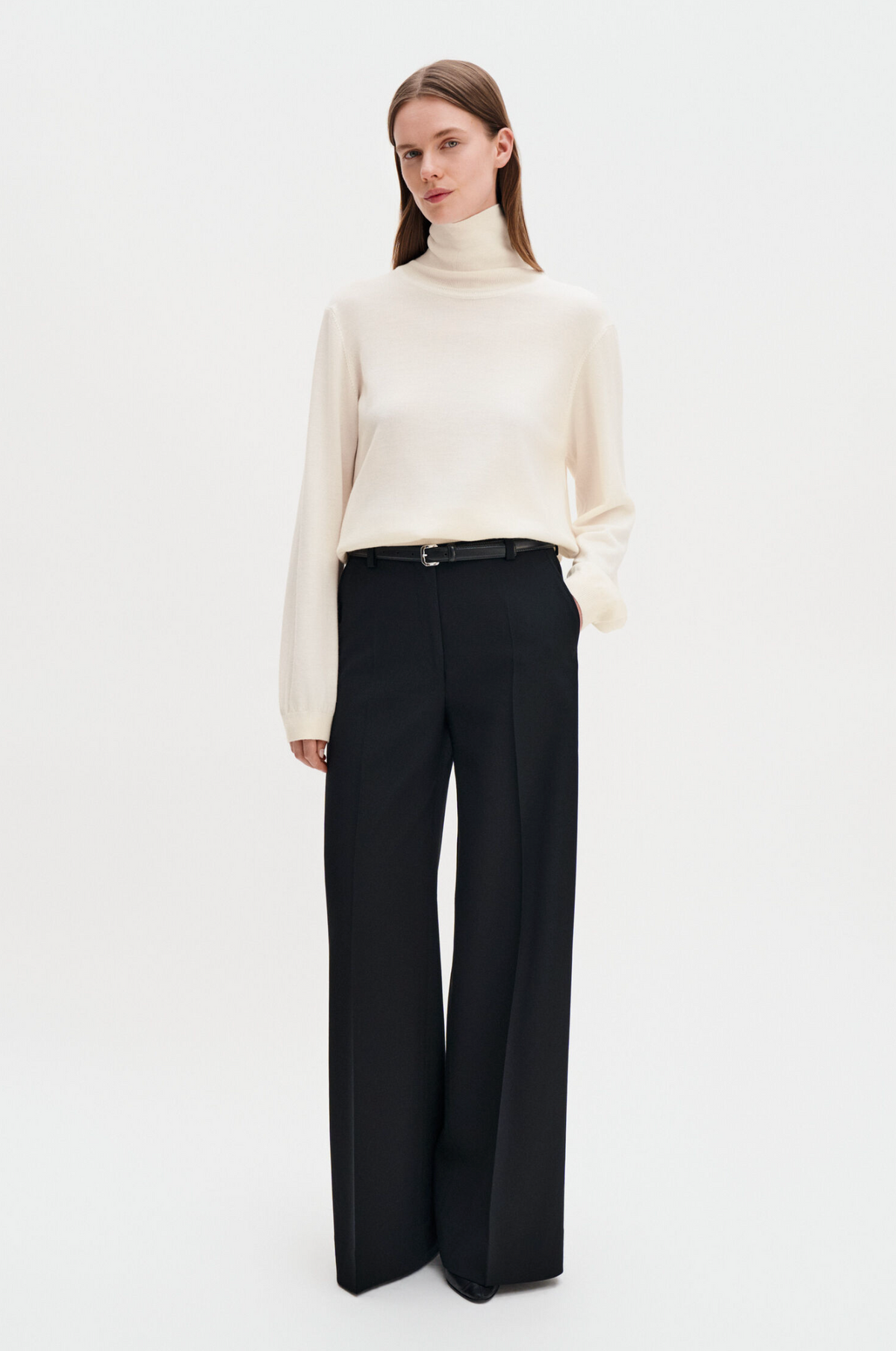 Bukser - Harlow Wool Trousers Black
