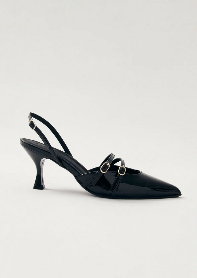 Pumps - Joelle Onix Black Leather Pumps