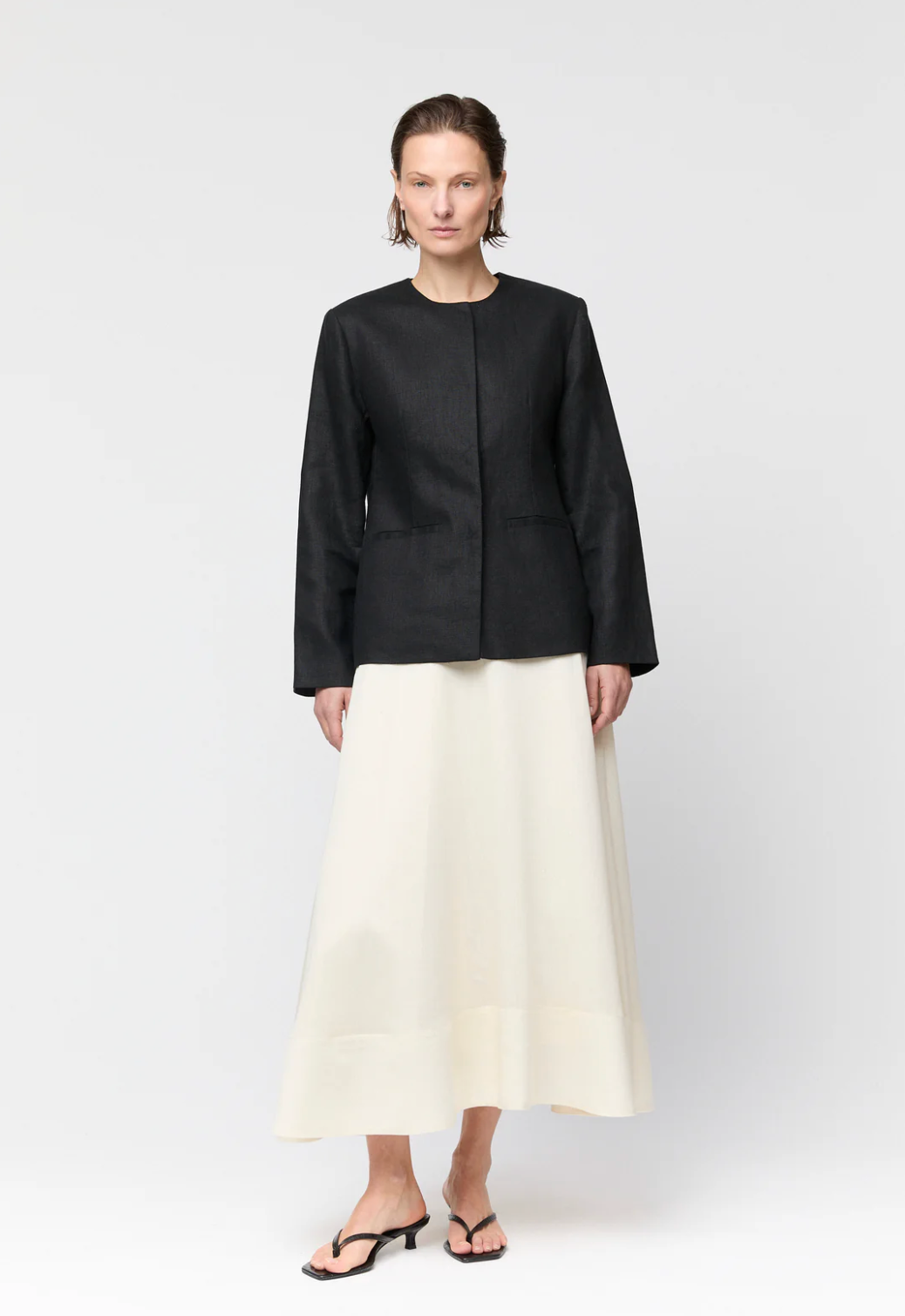 Skjørt - Vivienne Organza Skirt Cream