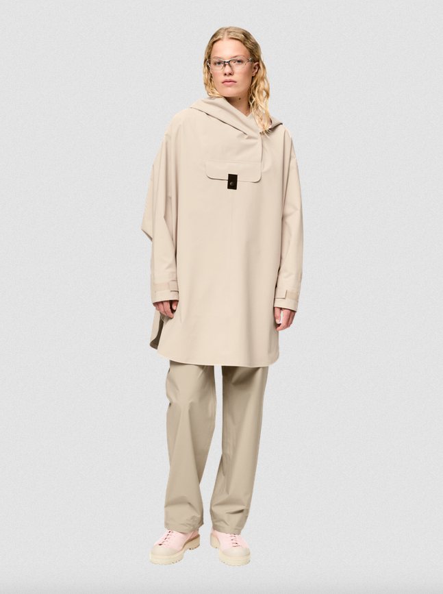 Poncho - Bergen Beige