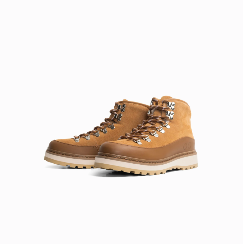 Boots - Core Cap Suede Cognac Woman