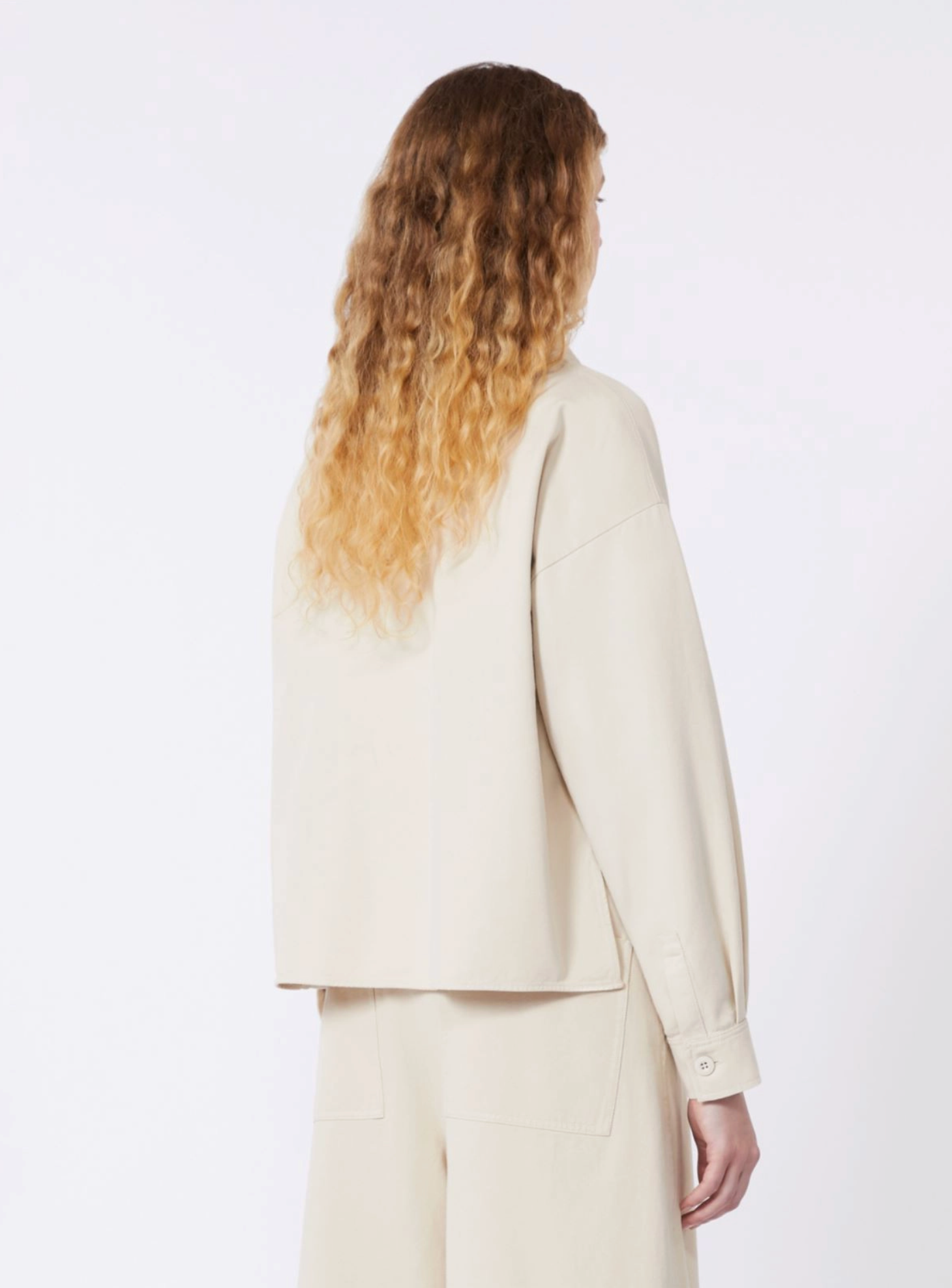 Skjorte - Dradente Cotton Drill Shirty Sand