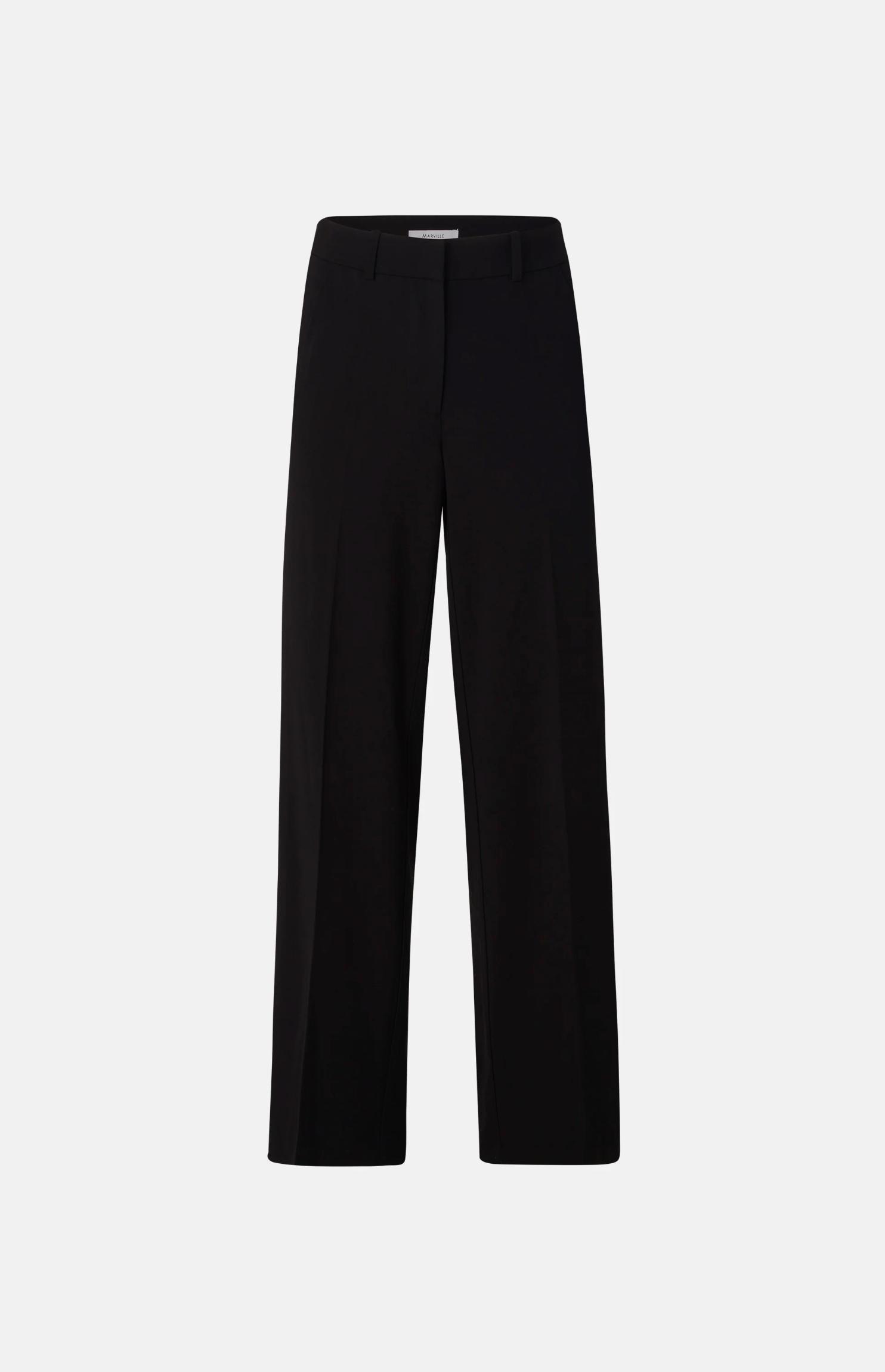 Bukse - Ingrid Stretch Crepe Trouser Black