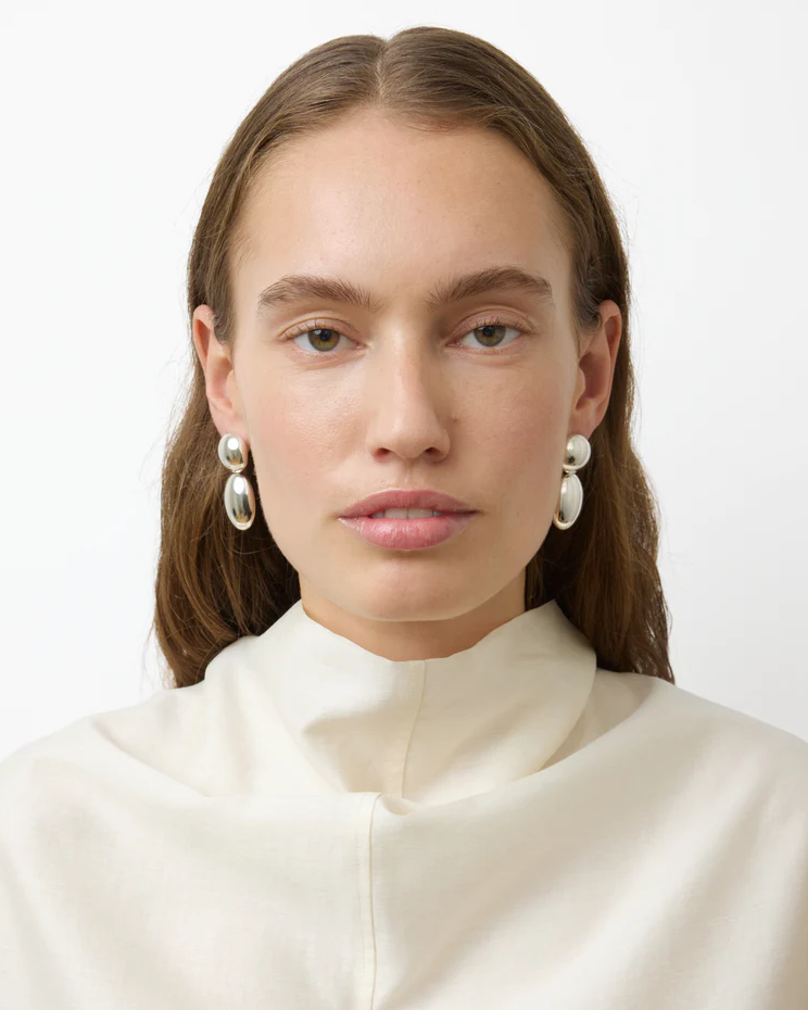 Øredobber - The Klara Earrings Silver