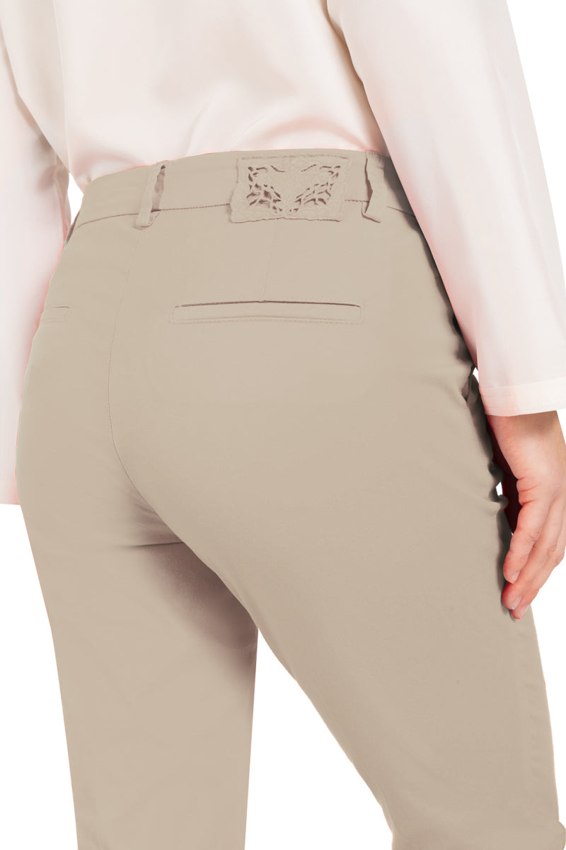 Bukse - Stella cropped Golden Sand