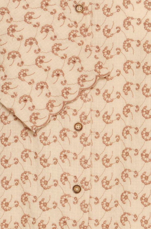 Bluse - Irolive Blouse Smoke Grey Natural