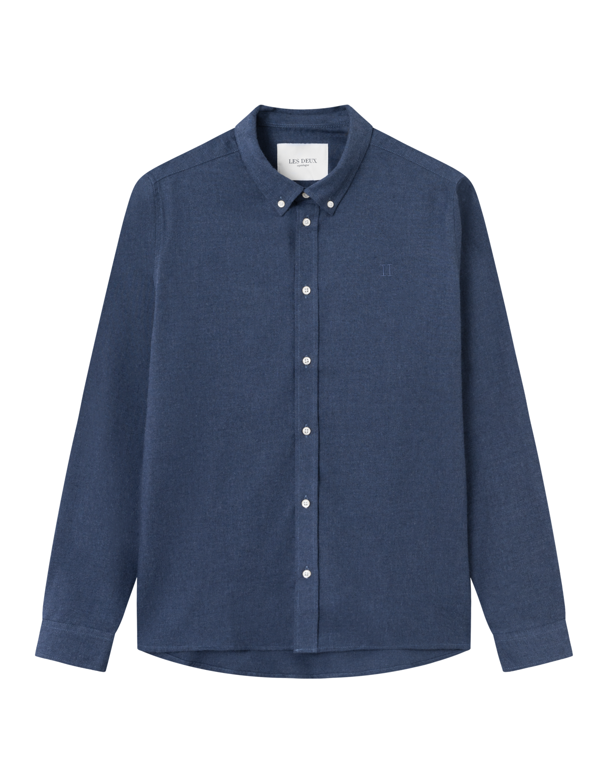 Skjorte - Desert Reg Shirt Dark Navy Melange