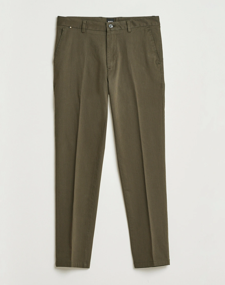 Bukse - Kane Cotton Stretch Pants Open Green