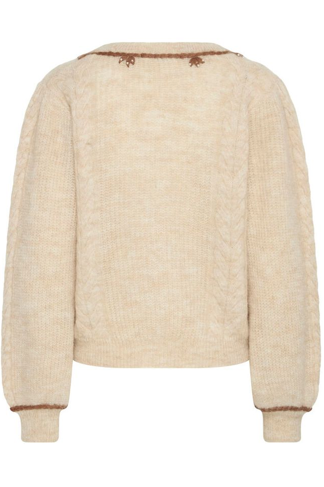 Cardigan - Irmemoir Cardigan Smoke Gray Melange