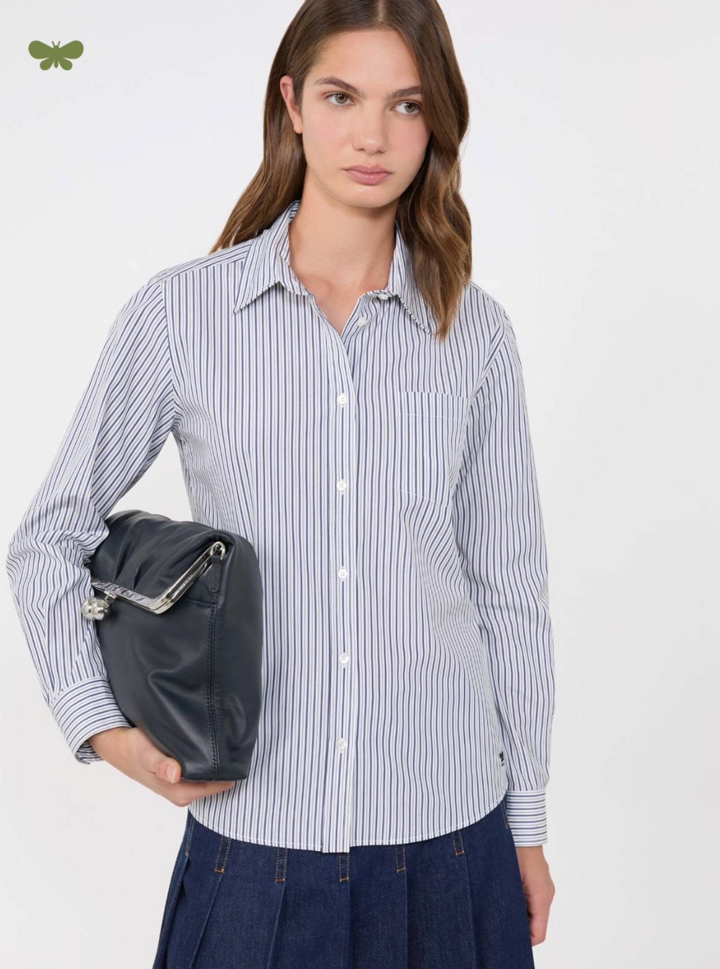 Skjorte - Bahamas Classic Cotton Shirt Navy