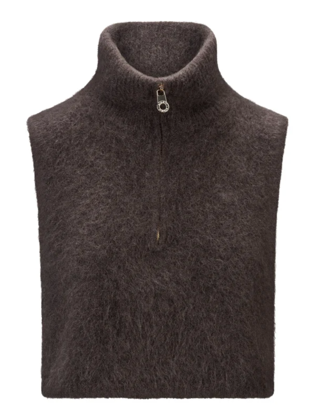 Hals - Belinda Chunky High Neck Dark Brown