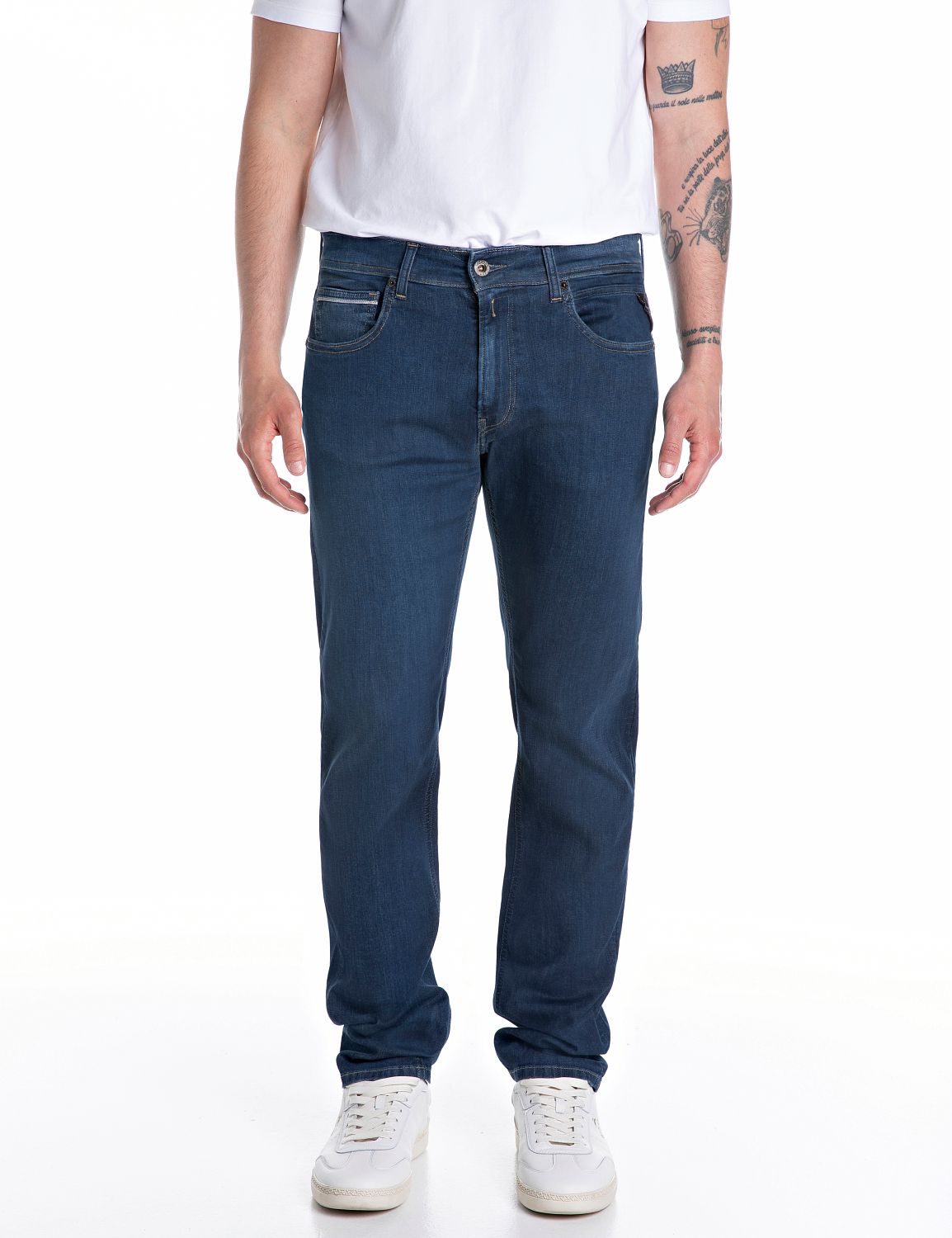 Jeans - Grover Straight Fit Dark Blue