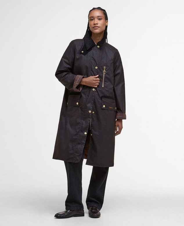 Jakke - Evette Wax Jacket Rustic
