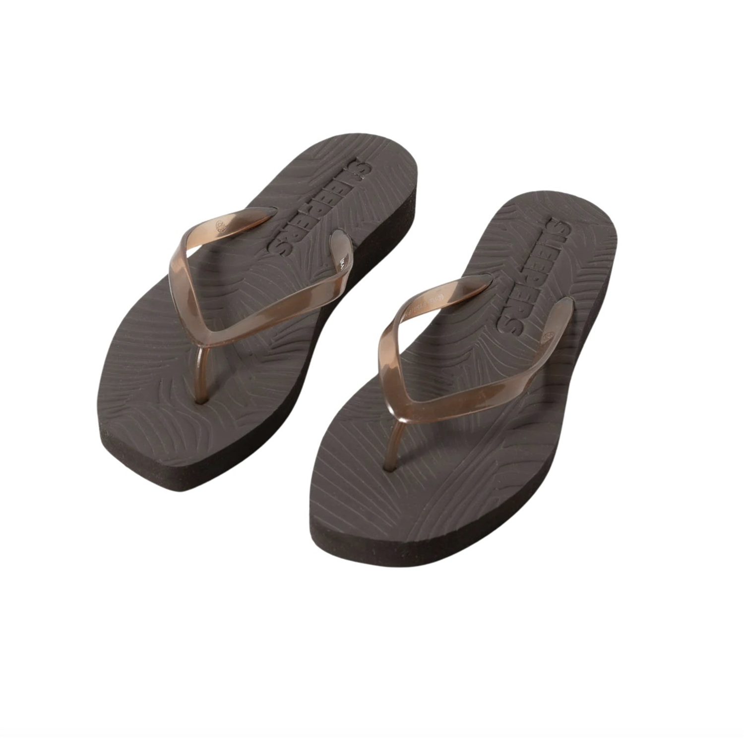 Sandaler - Tapered Platform Brown Transparent